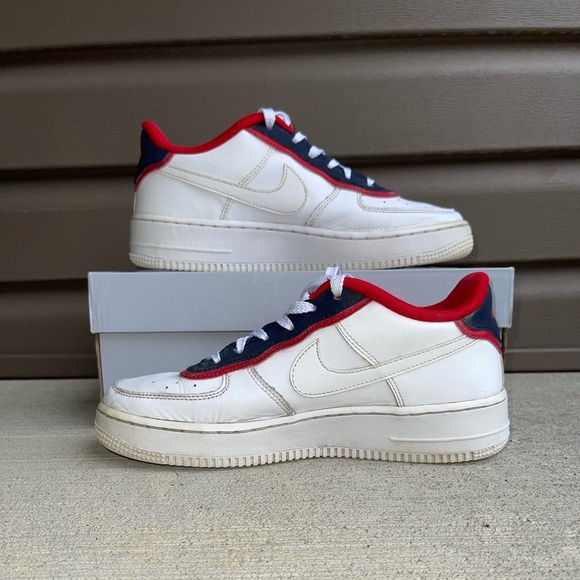 Air Force 1 Low Double Layer White Obsidian Red - Picture 2 of 9